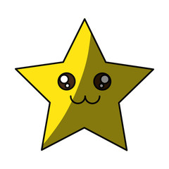 Cute star cartoon