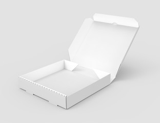 white pizza box