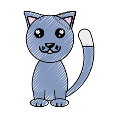 Cute cat cartoon