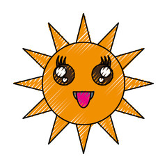 Sun funny cartoon