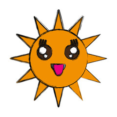 Sun funny cartoon
