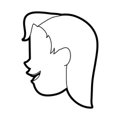 woman avatar vector illustration