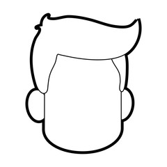 man avatar vector illustration