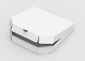 white pizza box