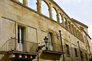 Historic center of Lecce, Italy