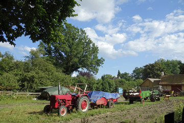 Historischer Traktor © Elke Hötzel