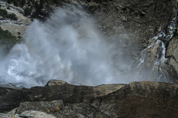 Upper Yosemite Falls: Straight from above