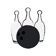 bowling ball pin game sport