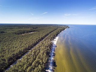 Gulf of Riga coast , Baltic sea, Latvia.