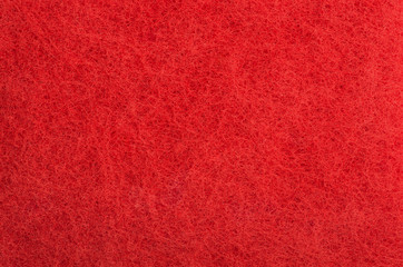 Red felt background