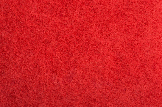 Red felt texture Stock Photo