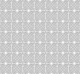 Illustration seamless texture white geometric patterned background