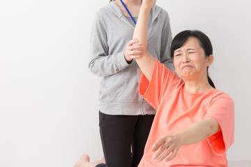 Fototapeta premium ストレッチ 運動