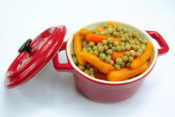 petit pois et carottes