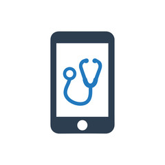 Mobile Healthcare Icon
