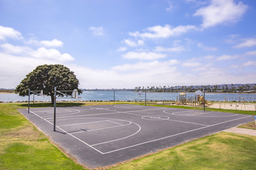 Obraz premium Outdoors in Southern California homes ready for real estate listings