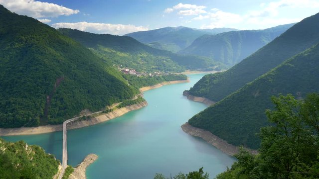 Piva Canyon, Montenegro. UHD, 4K