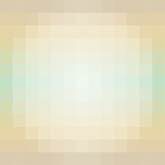 Vector gradient background in shades of sepia made from monochrome squares of pixels.