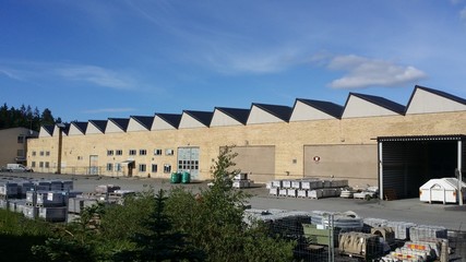 Disused Cold War factory