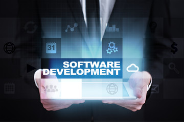 Software development. Applications APPS for business. Programming.