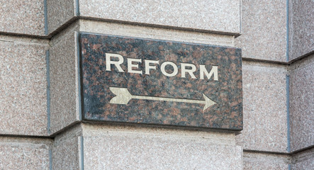 Schild 204 - Reform