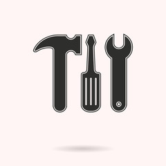 Tool vector icon.