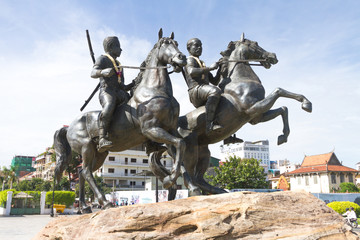 Fototapeta premium Khmer status