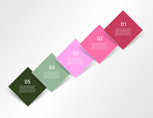 Step by step infographic.