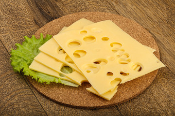 Sliced cheese