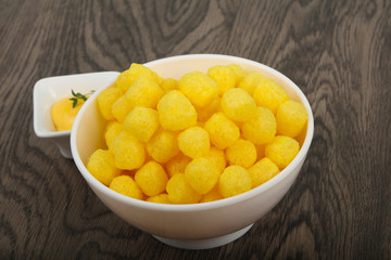 Cheese corn balls