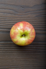 apples on wood table ,Healthy food concept