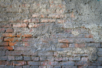 Masonry. Old plaster background
