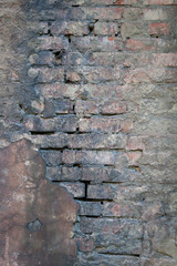 Ancient bricklaying background