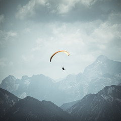 Paragliding im Hochgebirge