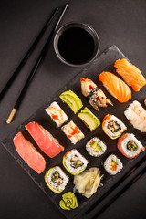 Various kinds of sush