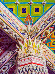 Thai Stucco in Temple