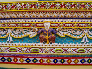 Thai Stucco in Temple