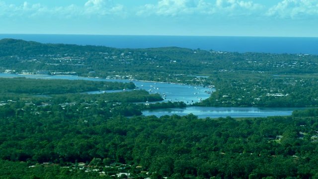 Noosa Heads Is A Town And Tourist Center Surrounded By National Park In The Shire Of Noosa On The Sunshine Coast, Queensland, Australia