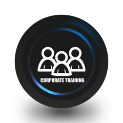 Corporate training icon