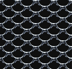 Steel mesh vector background