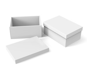 blank boxes design