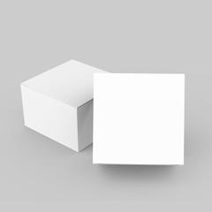 blank boxes design