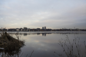 Naklejka premium Hamburg - Alster