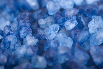 Blaue Kristalle
