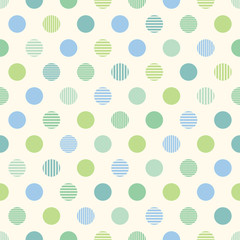 Seamless pattern circles. 円のパターン