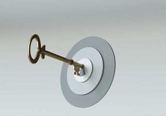 3D rendering, Key in the center