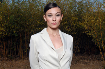 Portrait of a woman standing
