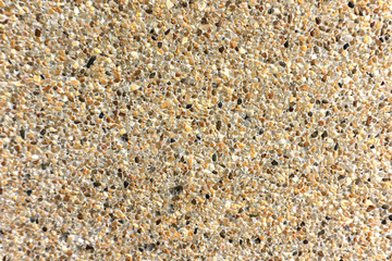 texture of rough stone floor  with concrete mix .