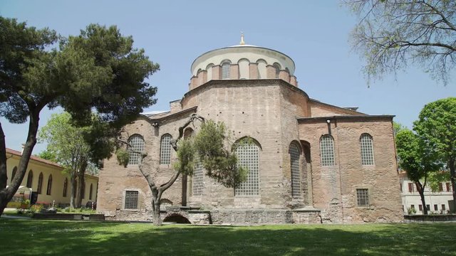 Hagia Irene church in courtyard of Topkapi palace