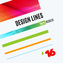 Abstract vector design elements for graphic layout. Modern business background
